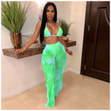 Sexy Printed Mesh Two-piece Set With Underpants ORY-5117-1