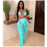 Sexy Printed Mesh Two-piece Set With Underpants ORY-5117-1