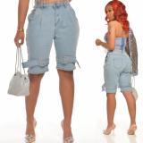 Fashion Sexy Light Color Short Jeans SFY-139