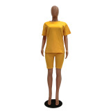 Casual Short Sleeve Shorts Set TR-1006