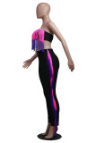 Sexy Tassel Tube Top Long Pants Two Piece Suits YS-8530