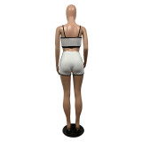 Sexy Cami Top And Shorts Two Piece Sets BS-1215