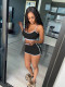 Sexy Cami Top And Shorts Two Piece Sets BS-1215