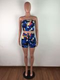 Tie-dye Sexy Fashion Casual Two Piece Set LX-2079