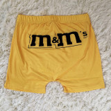 Plus Size Fashion Sexy Casual Skinny Letter Print Fitness Shorts SHD-9299