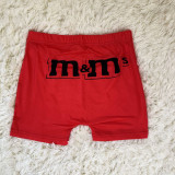 Plus Size Fashion Sexy Casual Skinny Letter Print Fitness Shorts SHD-9299
