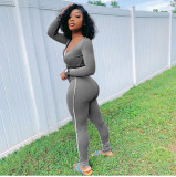 Casual Sportswear Long Sleeve 2 Piece Pants Set GLF-8012