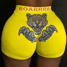 Sexy Printed Bodycon Mini Shorts LSL-6367