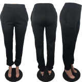 Solid Color Fashion Casual Pants LUO-3101