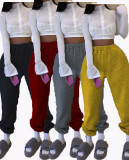 Solid Color Fashion Casual Pants LUO-3101