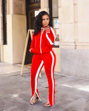 Casual Tracksuit Long Sleeve Two Piece Suits IV-8055