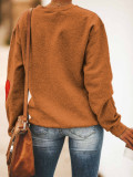 Fashion Casual Long Sleeve Pullover Print Sweatshirt LUO-3110