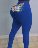 Sexy Printed Skinny Long Pencil Pants SHD-9442