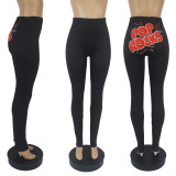 Sexy Printed Skinny Long Pencil Pants SHD-9442