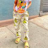Casual Loose Printed Long Sweatpants SHD-9433