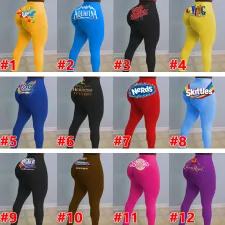 Sexy Printed Skinny Long Pencil Pants SHD-9442