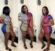 Fashion Casual Plaid Print Contrast Sports Two Piece Set XYF-9029