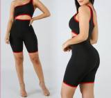 Sexy Single Strap Bodycon Playsuit XYF-9024