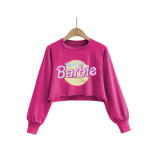 Casual Printed O Neck Long Sleeve Sweatshirt SHD-9439