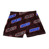 Plus Size Sexy Printed Tight Mini Shorts SHD-9304