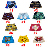 Plus Size Sexy Printed Tight Mini Shorts SHD-9304
