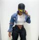 Casual Long Sleeve Short Denim Jacket LSD-9002