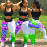 Casual Loose Printed Long Pants AL-191-1