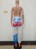 Casual Loose Printed Long Pants AL-191-1