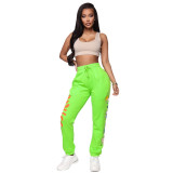 High Waist Cartoon Printed Casual Sports Pants SFY-172