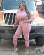 Casual Hoodies And Sweatpants Two Piece Sets NYF-8020