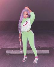 Casual Letter Print Long Sleeve 2 Piece Pants Set MOF-5190