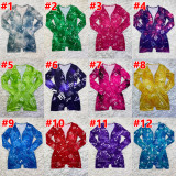 Zodiac Print Long Sleeve Rompers SHD-9450