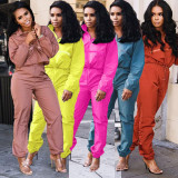 Casual Tracksuit Solid Two Piece Pant Sets ORY-5054