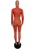 Casual Sports Long Sleeve Two Piece Pants Set MEM-8306