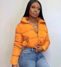 Plus Size Winter Warm Full Sleeve Zipper Coat LSD-9030