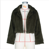 Winter Warm Full Sleeve Soft Fur Coat ZSD-0326