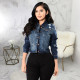 Casual Denim Ripped Full Sleeve Jacket Coat SMR-9822