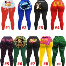 Sexy Printed Legging Pencil Pants SHD-9455