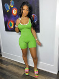 Casual Sleeveless Tank Rompers WY-6693