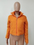 Plus Size Winter Warm Full Sleeve Zipper Coat LSD-9030