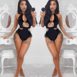 Sexy See Though Hollow Bodysuits Teddies Lingerie  YQ-W376