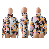 Winter Warm Long Sleeve Zipper Down Coat NIK-194 