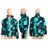 Winter Warm Long Sleeve Zipper Down Coat NIK-194 