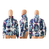 Winter Warm Long Sleeve Zipper Down Coat NIK-194 