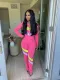 Casual Patchwork Long Sleeve 2 Piece Pants Set SFY-210
