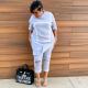 Casual Long Sleeve Plush Two Piece Pants Set OD-8412