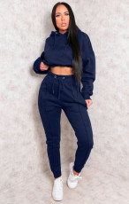 Casual Tracksuit Hoodie Two Piece Pants Set XMY-9289