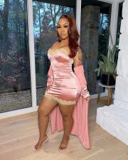 Sexy Velvet Strap Mini Dress+Long Cloak 2 Piece Sets TR-1095