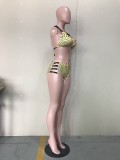 Sexy Printed Padded Bikinis 3 Pieces Swimsuits OD-68258