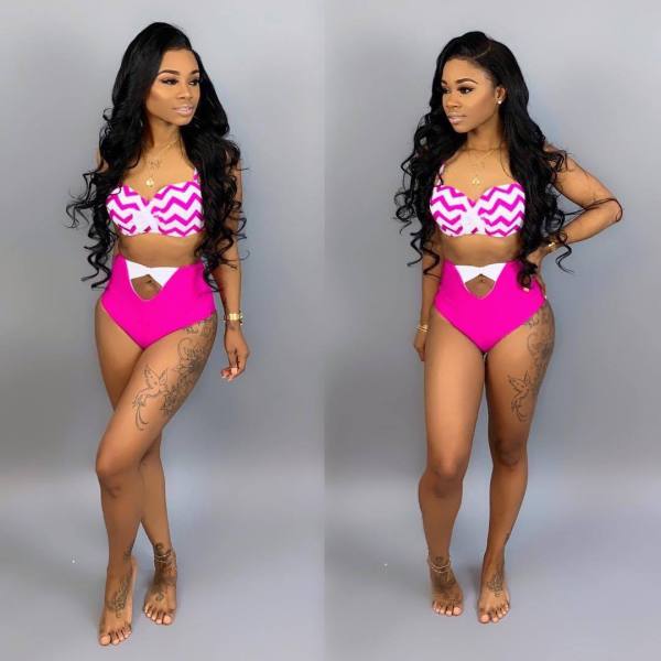 Sexy Swimwear Bikinis Two Piece Sets MDF-5204